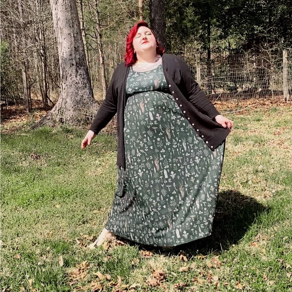 Brett Manning green faerie maxi